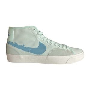 NWT Nike SB Blazer Court Mid Premium Size 12 Green Blue DM8553-300